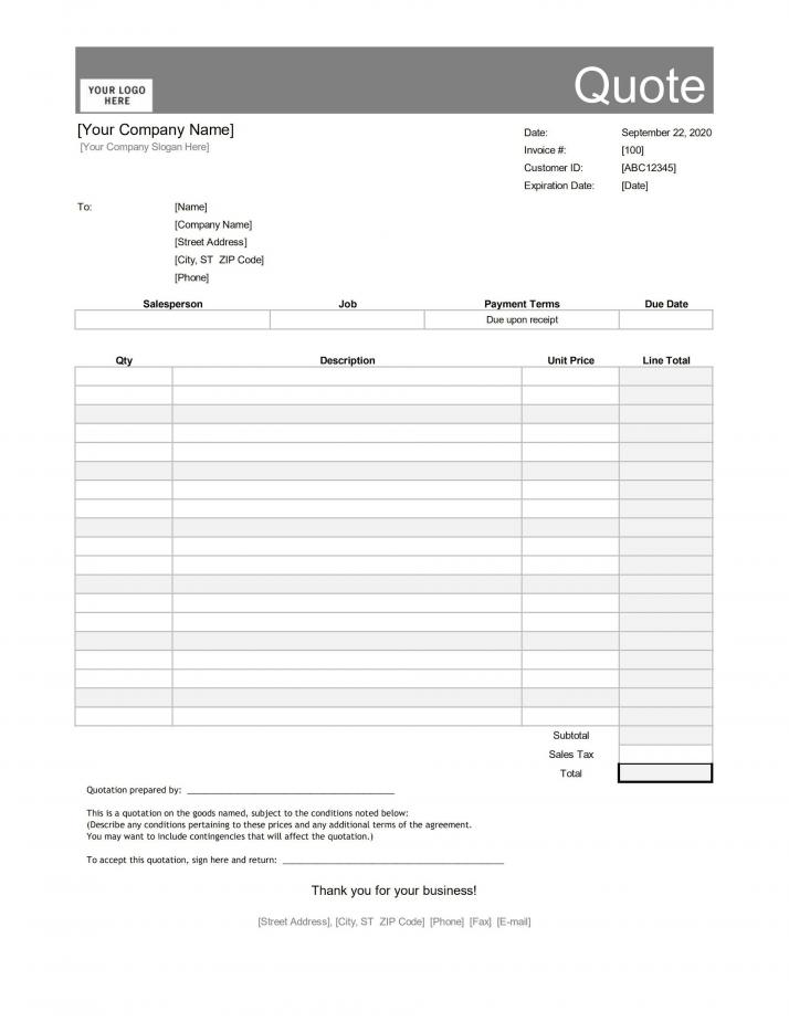 10 Invoice For Cleaning Services Templates Free Download WPS 