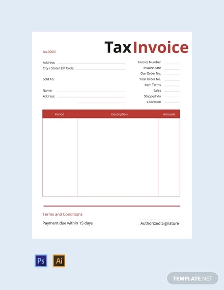 14 Free Tax Invoice Templates Word Excel AI