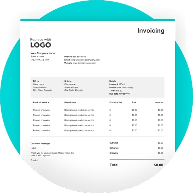 35 Free Invoice Templates To Download 2024 Worksheets Library