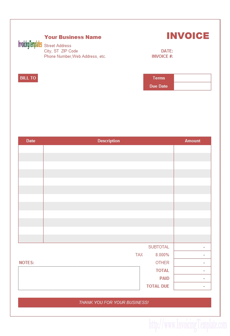 43 Free Printable Notary Public Invoice Template PSD File By Notary 