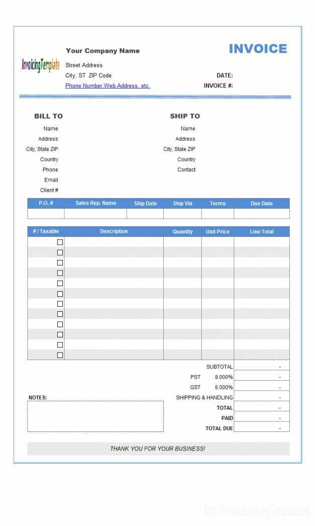 65 Free Printable Tax Invoice Bootstrap Template In Word By Tax Invoice 