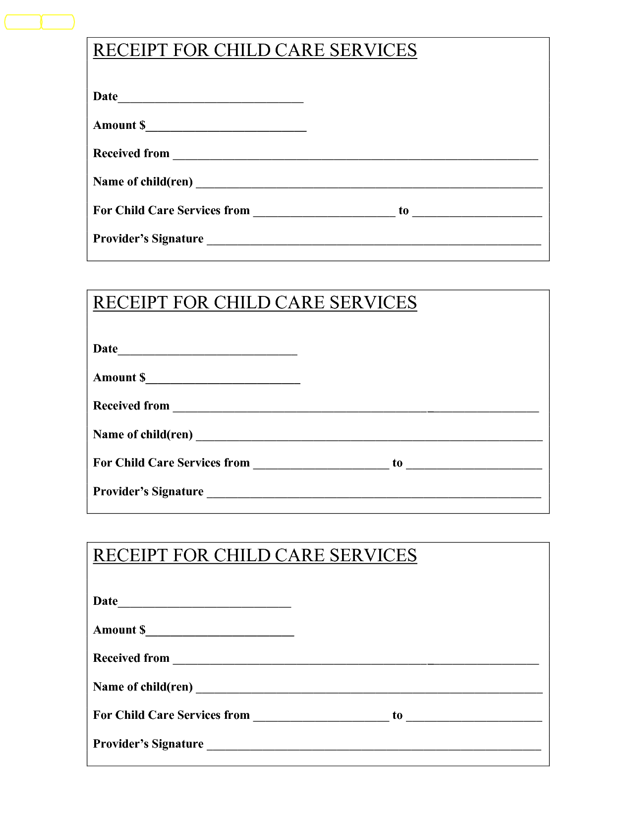 Child Care Receipt invoice Jordi Preschool Invoice Template Free 