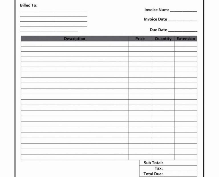 Create Free Printable Invoices Invoice Design Letsgonepal Free