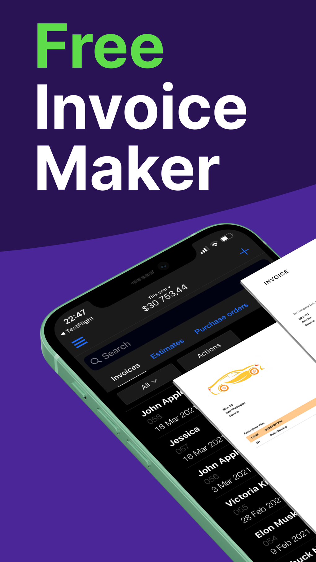 Easy Invoice Maker App For IPhone Download