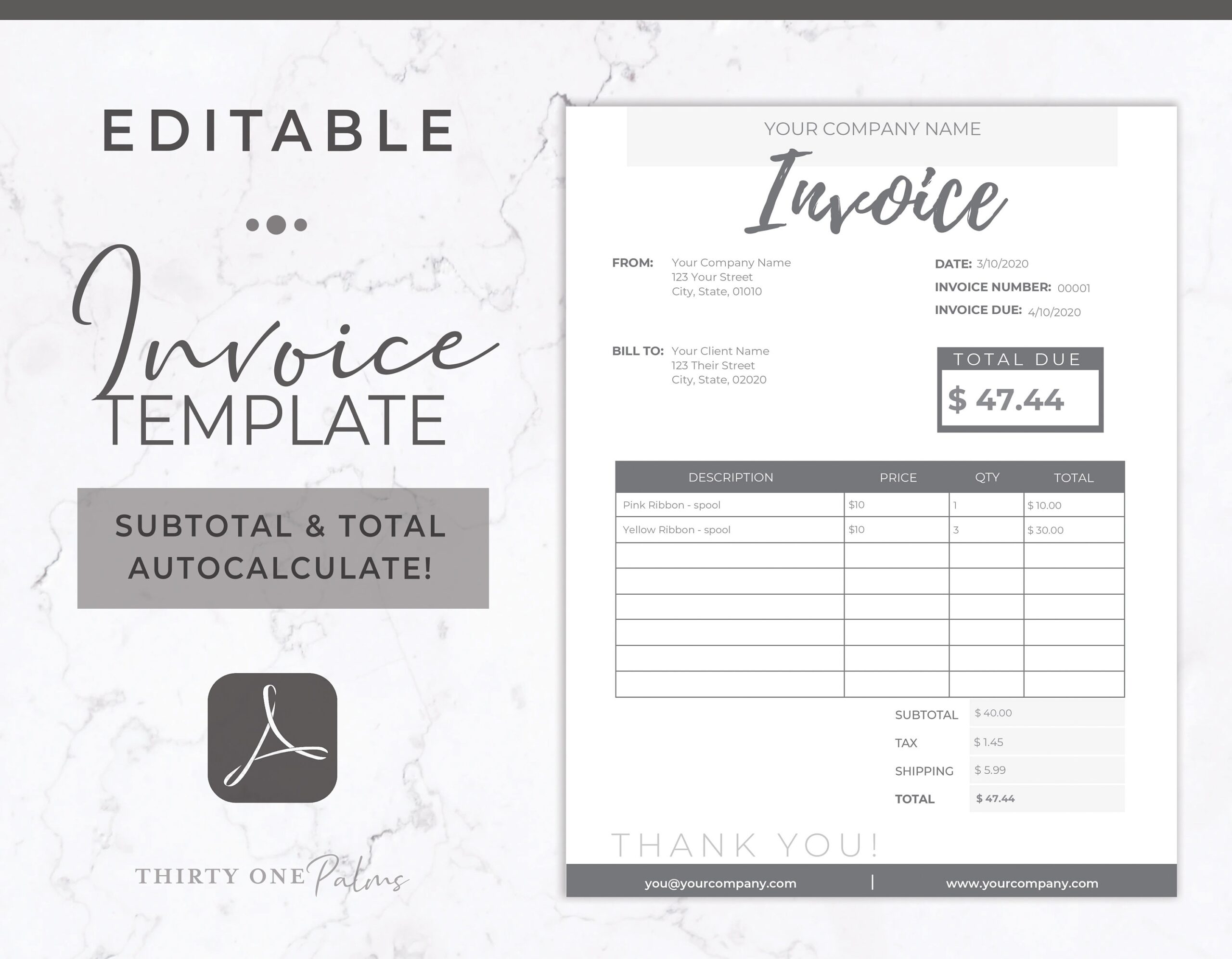Editable Free Printable Invoice Templates Printable Templates Free