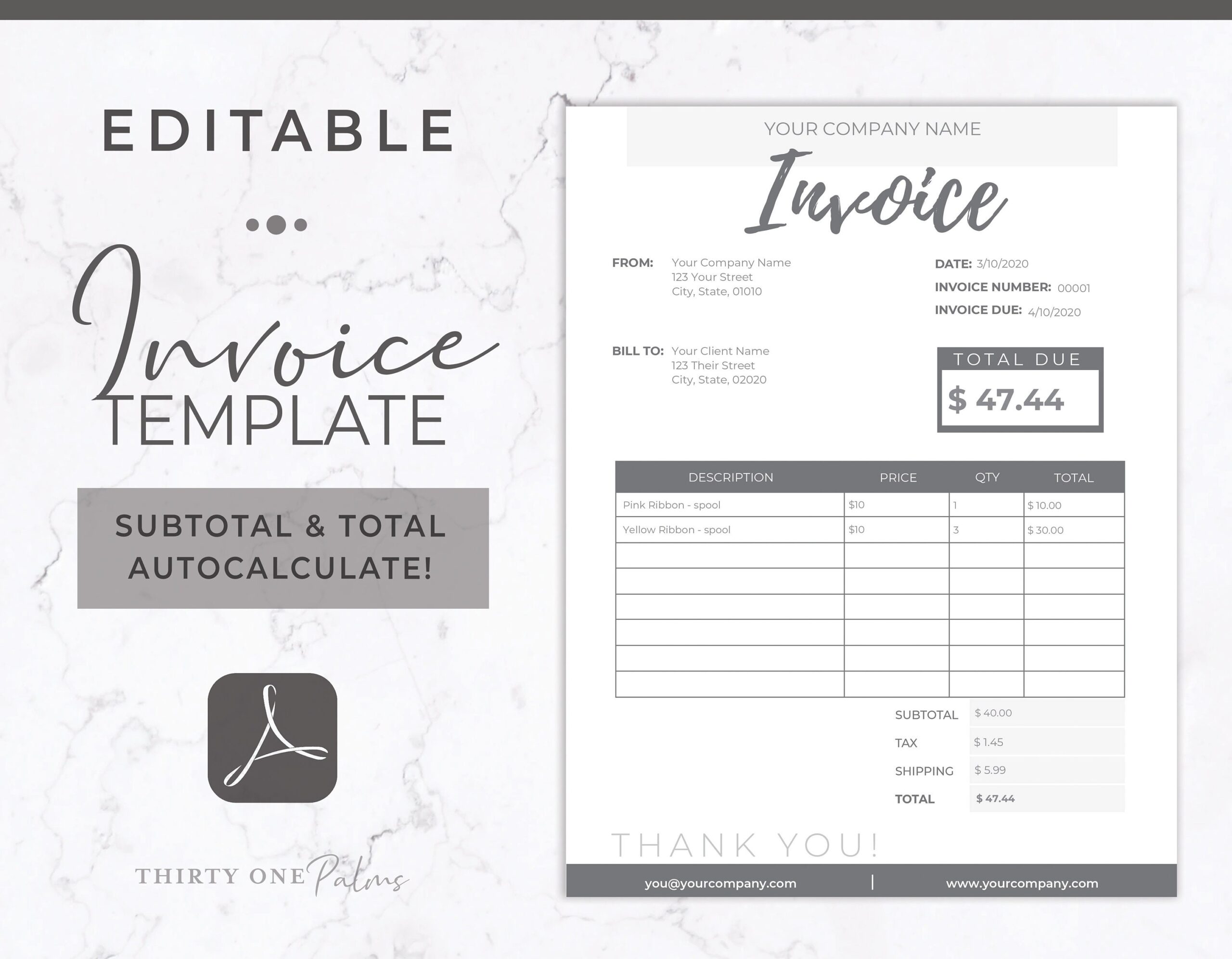 Editable Free Printable Invoice Templates Printable Templates Free