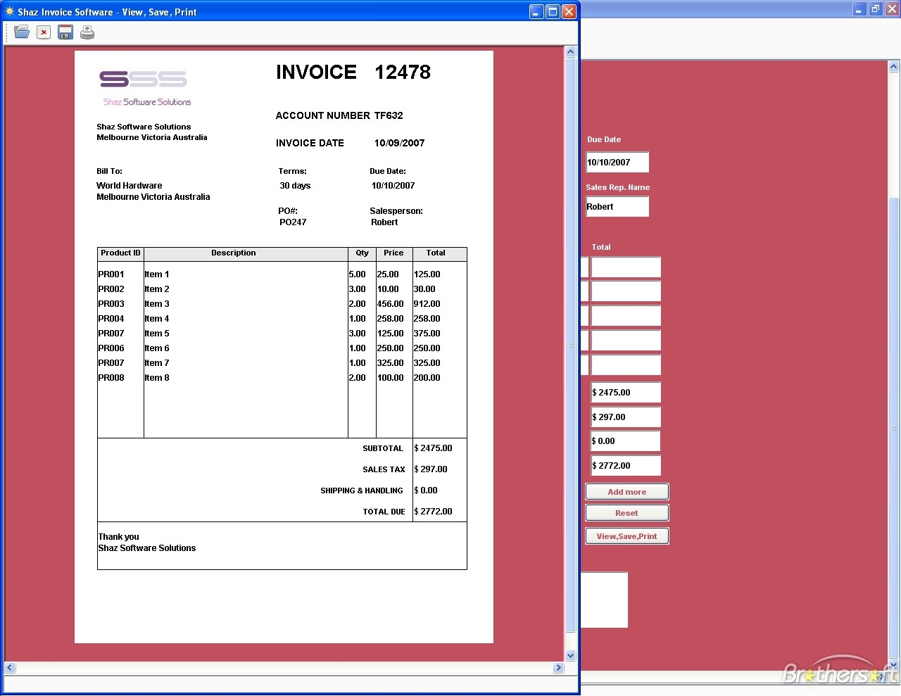 Free Invoice Maker Download Invoice Template Ideas