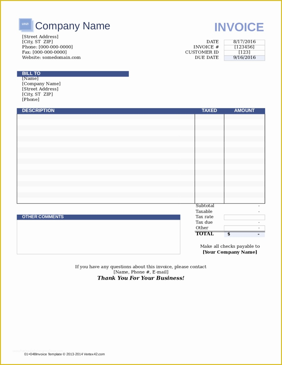 Free Invoice Template Download Of 2019 Invoice Template Fillable 