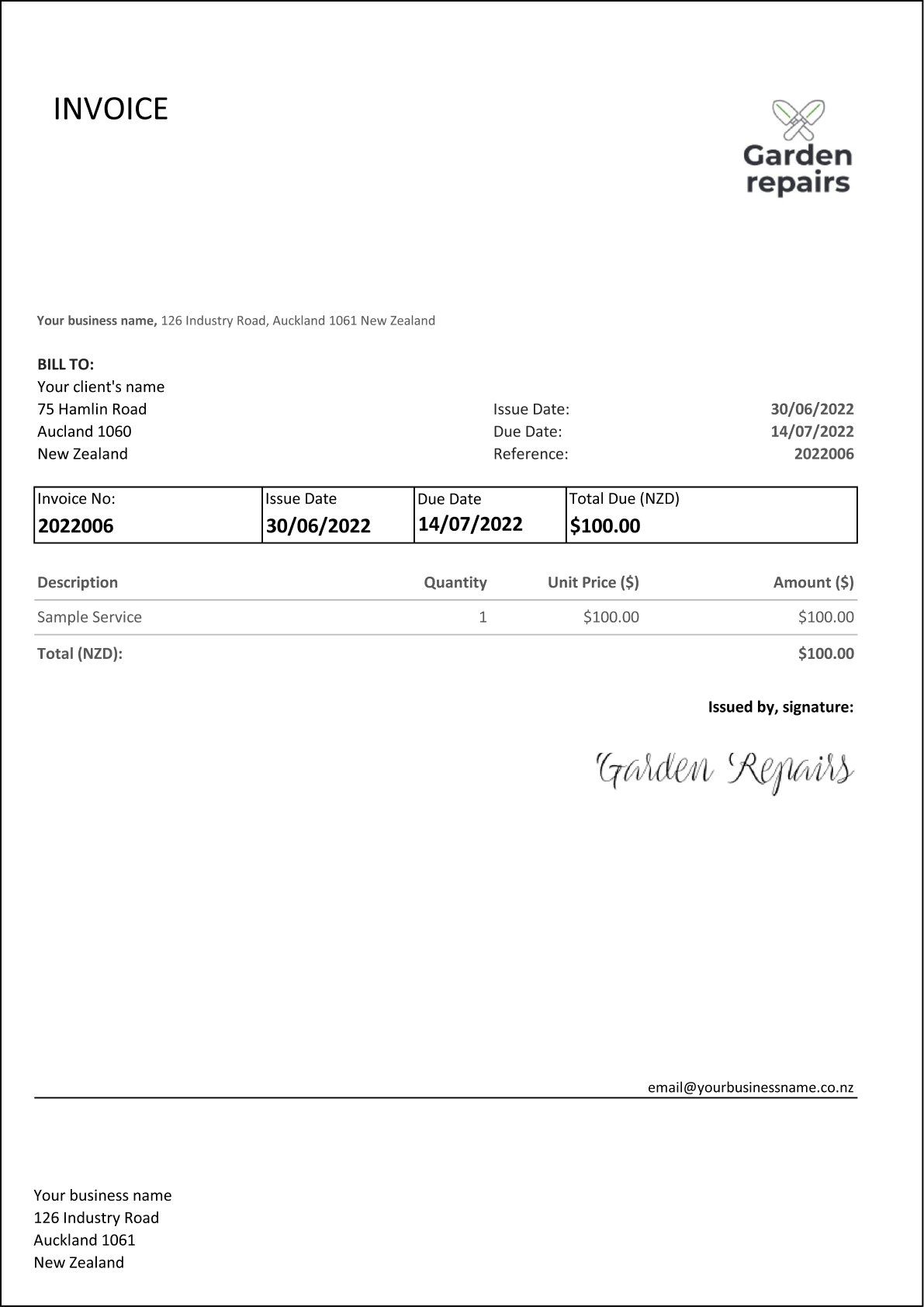 Free Printable Blank Invoice Download Download Free Printable Blank 