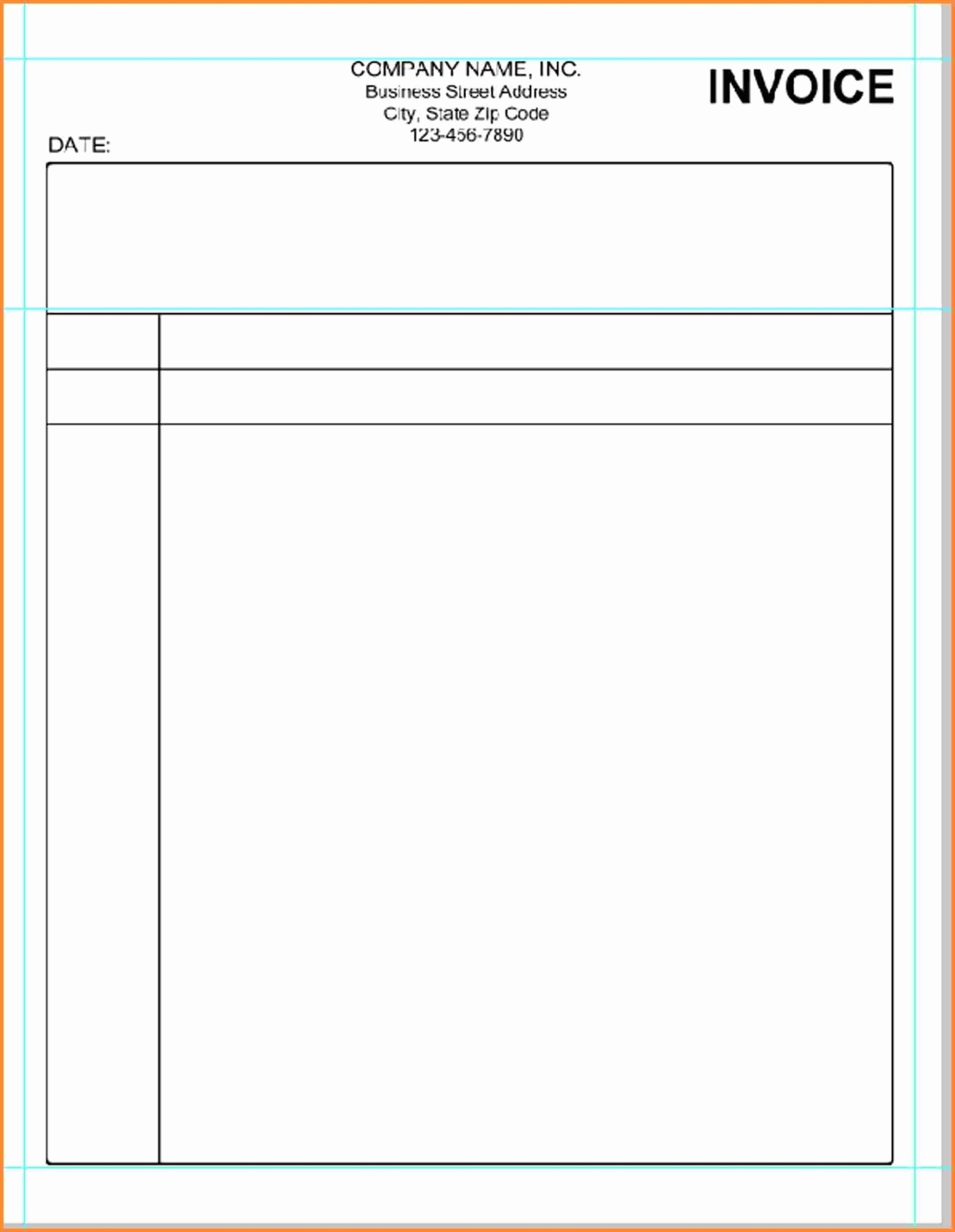 Free Printable Business Invoice Forms Printable Forms Free Online
