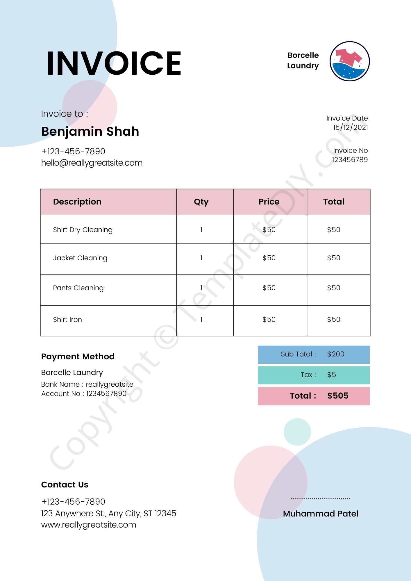 Free Printable Cleaning Invoice Download Free Printable Cleaning 
