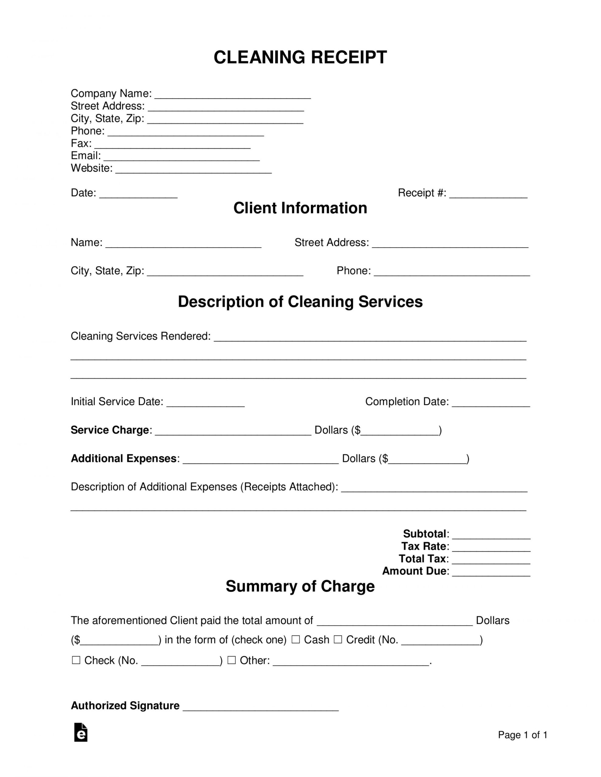 Free Printable House Cleaning Invoice Explore Our Range Of Cleaning 