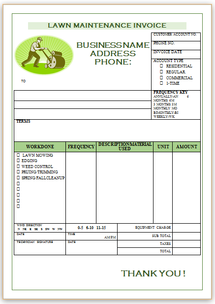 Free Printable Landscape Invoice Download Free Printable Landscape 