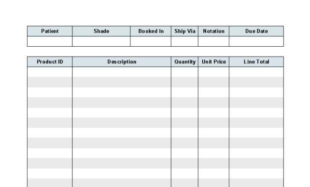 Free Printable Service Invoice Template Free Lawn Service Invoice In 