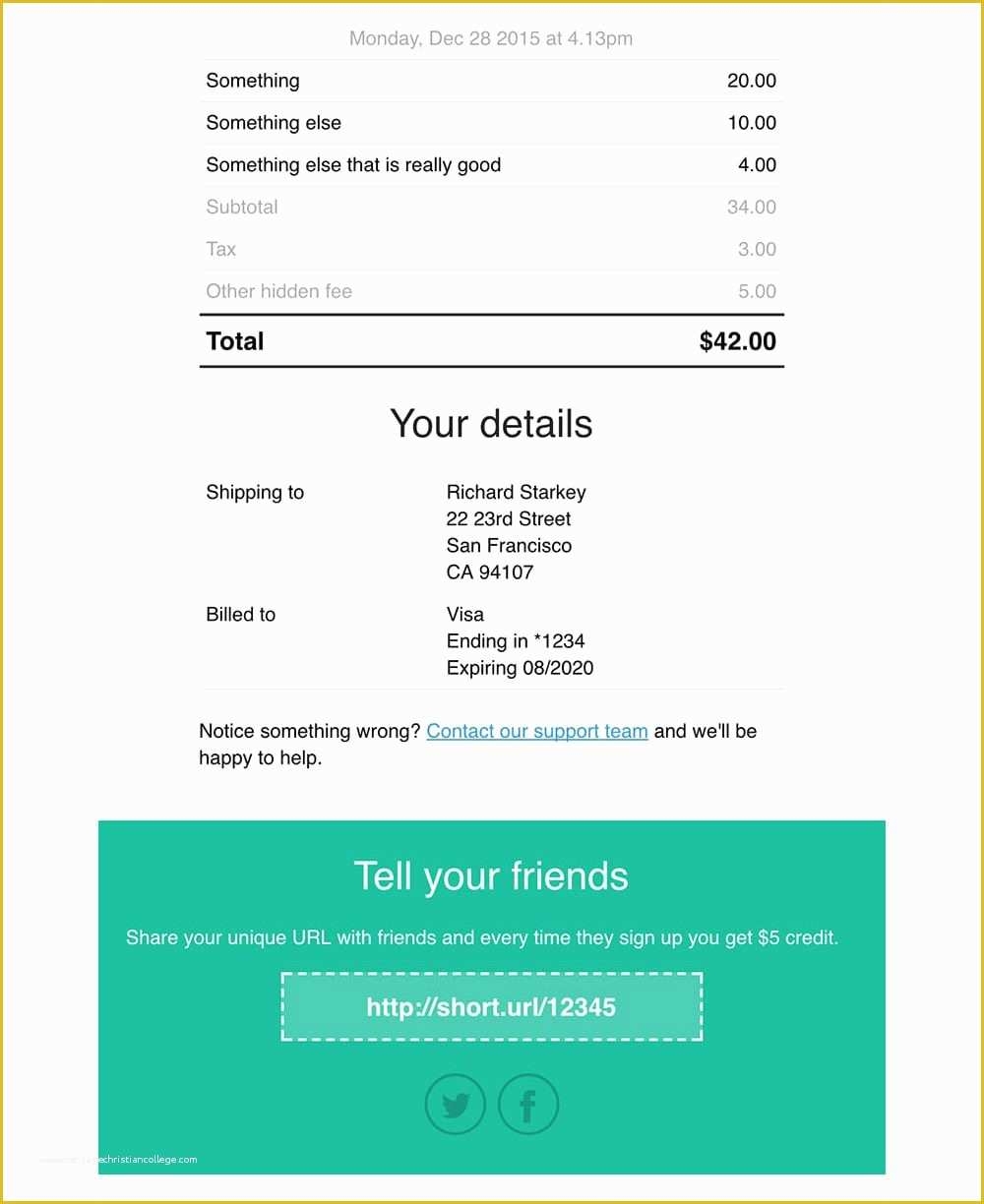 Html Invoice Template Free Download Of Responsive Invoice Template Free 