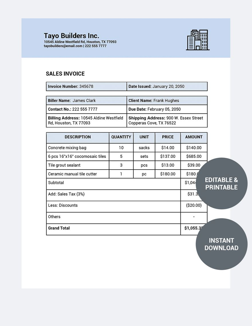 Invoice Book Templates In Google Docs FREE Download Template