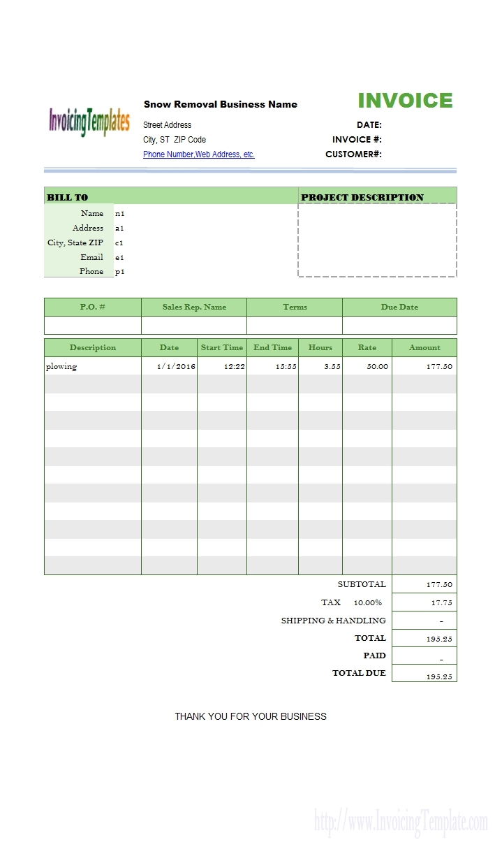 Invoice Maker Online Free Invoice Template Ideas
