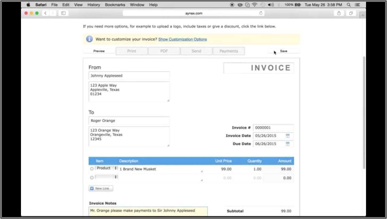 Invoice Template Free Printable Invoice Aynax Invoice Resume 