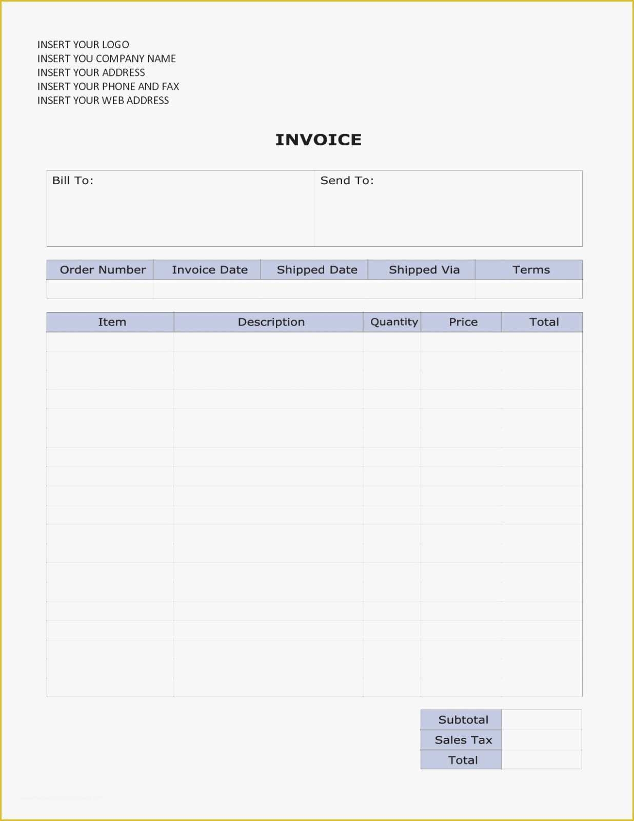 Invoice Template Mac Free Download Of Invoice Template Mac Free 