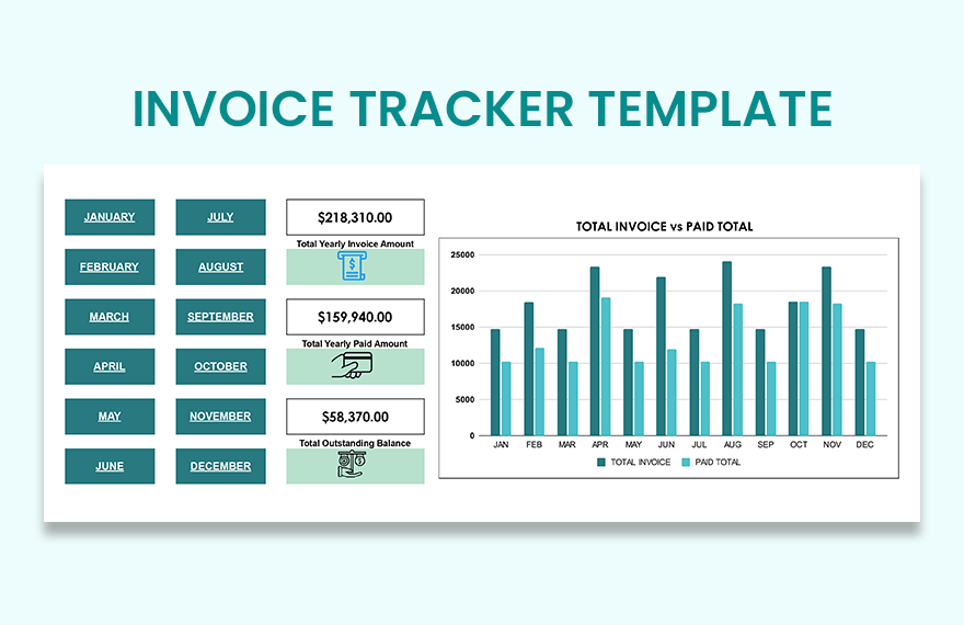 Invoice Tracker Template Download In Excel Google Sheets Template