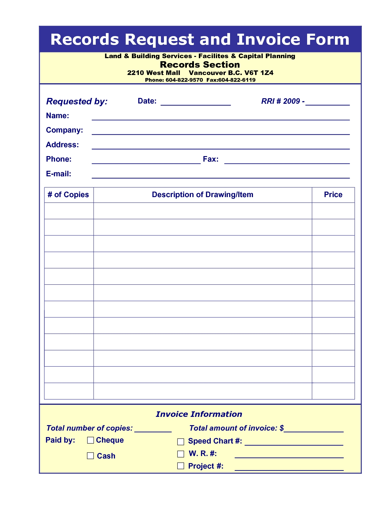 Medical Records Invoice Invoice Template Ideas