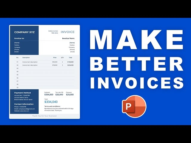 Optimize Invoicing With Free Printable Business Invoices The Ultimate 