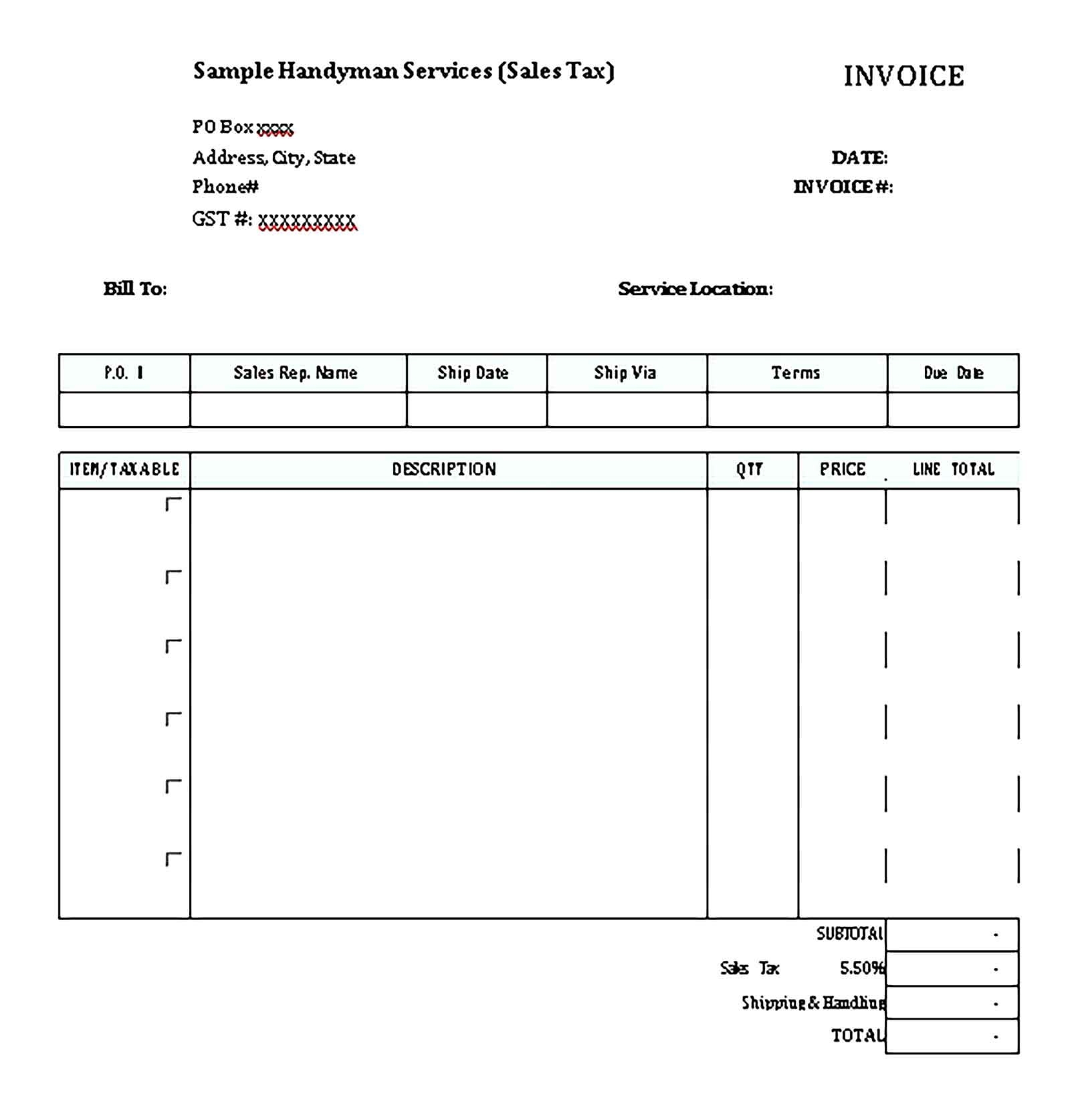 Pin On Business Template