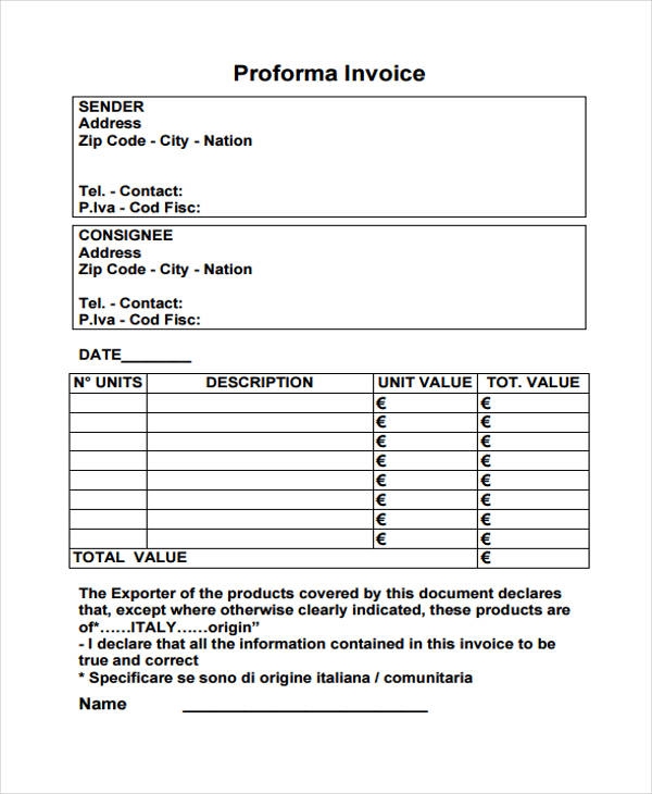 Printable Invoice Examples 27 In Google Docs Google Sheets Excel 