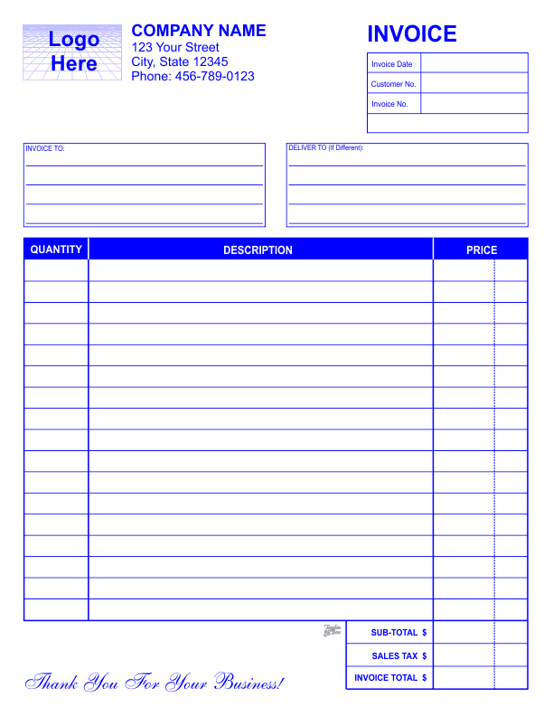 Printable Invoice Forms For Free Printable Forms Free Online Printable Invoice Forms For Free Printable Forms Free Online