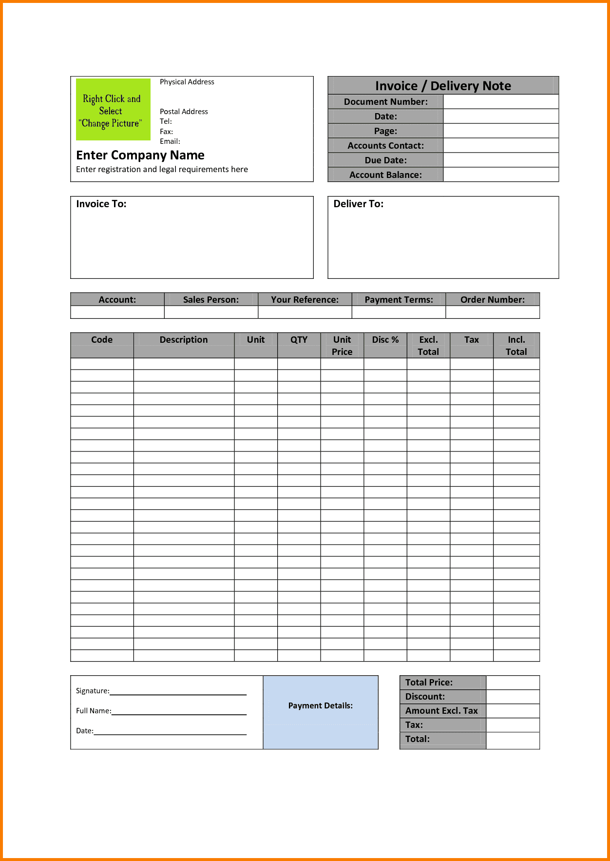 Rent Invoice Template Spreadsheet Templates For Busines Rent Invoice 