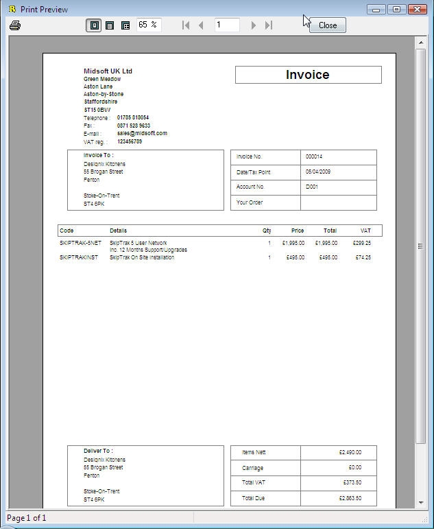 Self Employed Invoice Template Excel Invoice Example