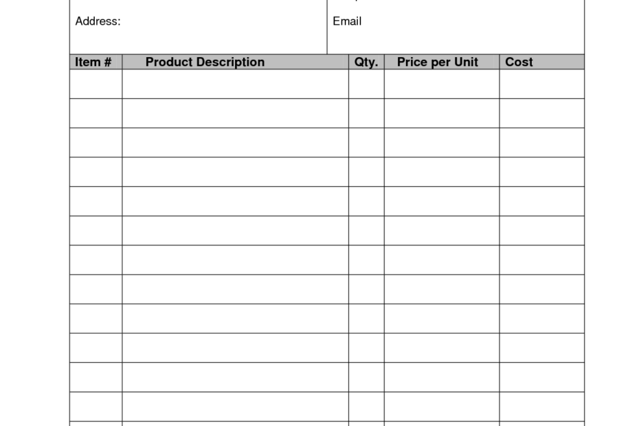 Work Invoice Template Free 5890 Free Printable Work Invoices Free
